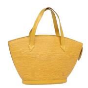 Louis Vuitton Vintage Pre-owned Laeder louis-vuitton-vskor Yellow, Dam