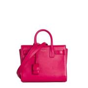 Yves Saint Laurent Vintage Pre-owned Laeder handvskor Pink, Dam