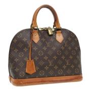 Louis Vuitton Vintage Pre-owned Canvas louis-vuitton-vskor Brown, Dam