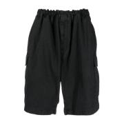 Acne Studios Ripstop Casual Shorts Black, Herr