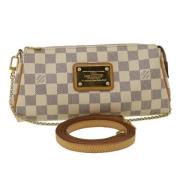 Louis Vuitton Vintage Pre-owned Canvas louis-vuitton-vskor Beige, Dam