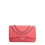 Chanel Vintage Pre-owned Laeder chanel-vskor Pink, Dam