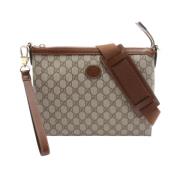 Gucci Vintage Pre-owned Laeder gucci-vskor Beige, Herr