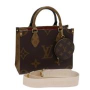 Louis Vuitton Vintage Pre-owned Canvas louis-vuitton-vskor Brown, Dam