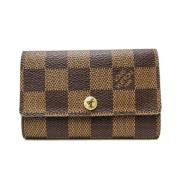 Louis Vuitton Vintage Pre-owned Tyg nyckelhllare Brown, Dam