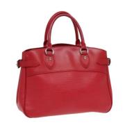 Louis Vuitton Vintage Pre-owned Laeder handvskor Red, Dam