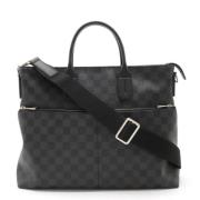 Louis Vuitton Vintage Pre-owned Canvas louis-vuitton-vskor Gray, Dam