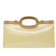 Louis Vuitton Vintage Pre-owned Laeder louis-vuitton-vskor Beige, Dam