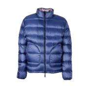 Centogrammi Reversible Blue & Gray Duck Down Jacket Blue, Herr