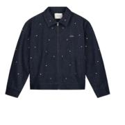 Arte Antwerp Hjärta Denim Jacka Blue, Herr