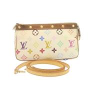 Louis Vuitton Vintage Pre-owned Canvas necessrer White, Dam