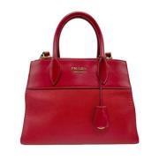 Prada Vintage Pre-owned Laeder prada-vskor Red, Dam