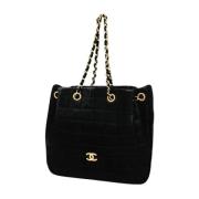 Chanel Vintage Pre-owned Laeder chanel-vskor Black, Dam