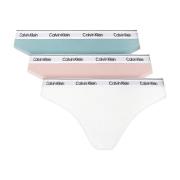 Calvin Klein Logo String Pack - Multicolore Multicolor, Dam