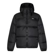 Lacoste Svart Huva Dunjacka Black, Herr