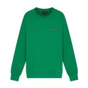 Lyle & Scott Klassisk Crew Neck Sweatshirt Grön Green, Herr