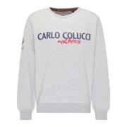 Carlo Colucci Unik Atletico Sweatshirt Gray, Herr