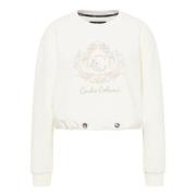 Carlo Colucci Unikt Oversize Sweatshirt White, Dam