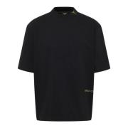 Carlo Colucci Urban Statement T-shirt med guld accenter Black, Herr