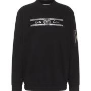 Carlo Colucci Snyggt Sweatshirt för Män Black, Herr