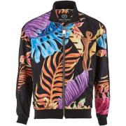 Carlo Colucci Tropiska Blad Blouson Jacka Black, Dam