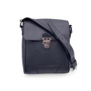 Louis Vuitton Vintage Pre-owned Laeder crossbodyvskor Black, Dam