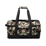 Carhartt Wip Camouflage Print Bum Bag med Logo Patch Multicolor, Herr