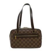 Louis Vuitton Vintage Pre-owned Canvas louis-vuitton-vskor Brown, Dam