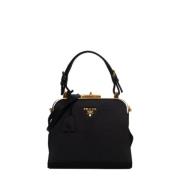 Prada Vintage Pre-owned Tyg prada-vskor Black, Dam