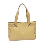 Gucci Vintage Pre-owned Laeder gucci-vskor Yellow, Dam