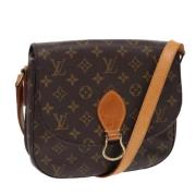 Louis Vuitton Vintage Pre-owned Canvas louis-vuitton-vskor Brown, Dam