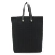 Hermès Vintage Pre-owned Canvas handvskor Black, Dam