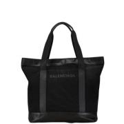 Balenciaga Vintage Pre-owned Canvas balenciaga-vskor Black, Dam