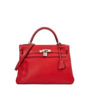 Hermès Vintage Pre-owned Laeder handvskor Red, Dam