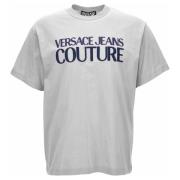 Versace Jeans Couture T-shirts och Polos Gray, Herr