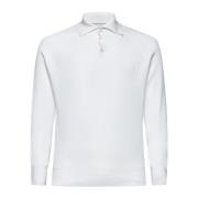 Brunello Cucinelli Vita T-shirts och Polos White, Herr