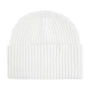 Brunello Cucinelli Ivory Ribbstickad Kashmir Beanie Beige, Herr