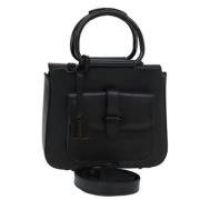 Gucci Vintage Pre-owned Laeder gucci-vskor Black, Dam