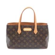 Louis Vuitton Vintage Pre-owned Canvas handvskor Brown, Dam