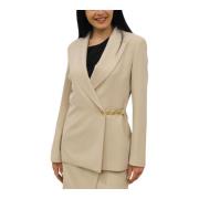 Kocca Blazer Jacka Beige, Dam