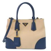 Prada Vintage Pre-owned Laeder prada-vskor Beige, Dam