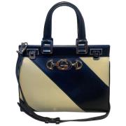 Gucci Vintage Pre-owned Laeder gucci-vskor Blue, Dam