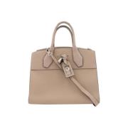 Louis Vuitton Vintage Pre-owned Laeder louis-vuitton-vskor Beige, Dam