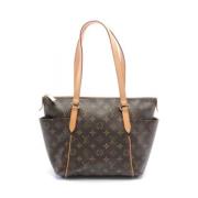 Louis Vuitton Vintage Pre-owned Canvas louis-vuitton-vskor Brown, Dam