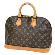 Louis Vuitton Vintage Pre-owned Tyg louis-vuitton-vskor Brown, Dam