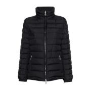 Moncler Tidlös Kort Dunjacka Blue, Dam