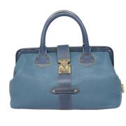 Louis Vuitton Vintage Pre-owned Laeder louis-vuitton-vskor Blue, Dam