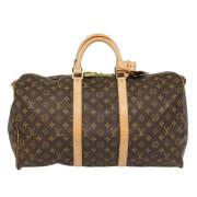 Louis Vuitton Vintage Pre-owned Canvas louis-vuitton-vskor Brown, Dam