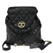 Chanel Vintage Pre-owned Laeder chanel-vskor Black, Dam