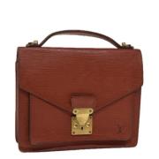 Louis Vuitton Vintage Pre-owned Laeder louis-vuitton-vskor Brown, Dam